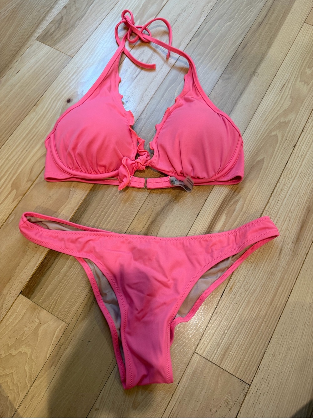 Victorias Secret bright pinkish bikini!